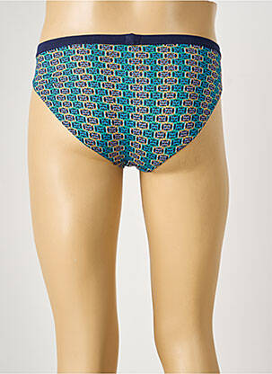 Slip imprimé fantaisie bleu HOM homme