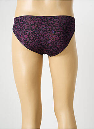 Slip imprimé fantaisie violet HOM homme