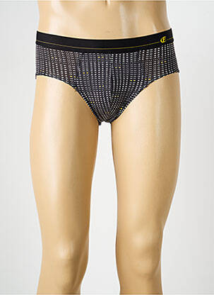 Slip imprimé fantaisie noir EMINENCE homme