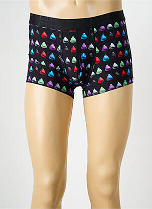 Boxer imprimé fantaisie noir HOM homme