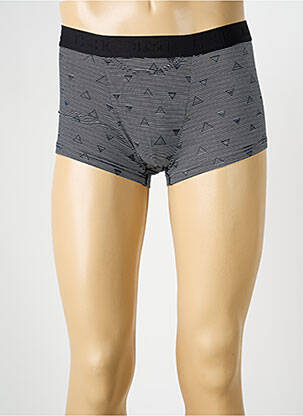 Boxer imprimé rayures noir HOM homme