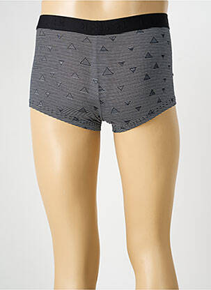 Boxer imprimé rayures noir HOM homme