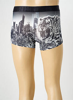 Boxer imprimé fantaisie gris HOM homme