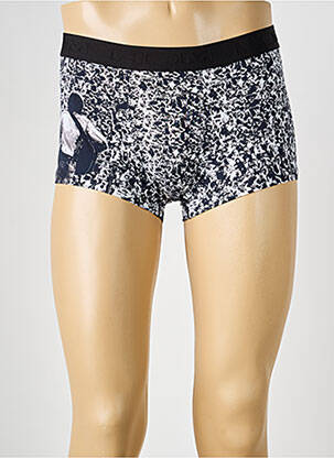 Boxer imprimé fantaisie noir HOM homme