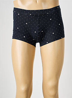 Boxer imprimé pois noir HOM homme