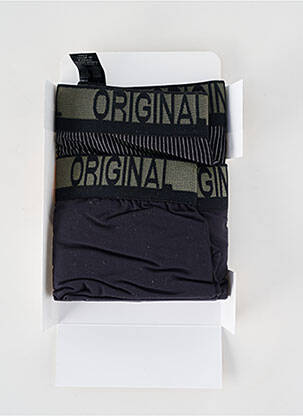 Boxer imprimé fantaisie noir HOM homme