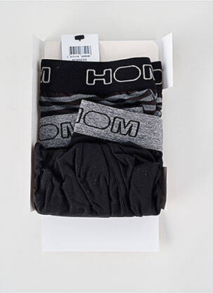 Boxer stretch noir HOM homme
