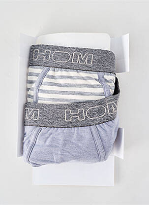 Boxer stretch gris HOM homme