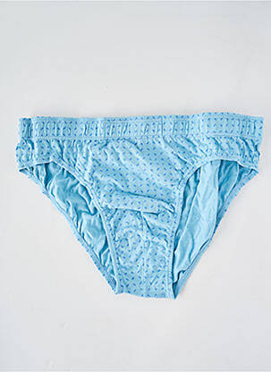 Slip imprimé fantaisie bleu EMINENCE homme