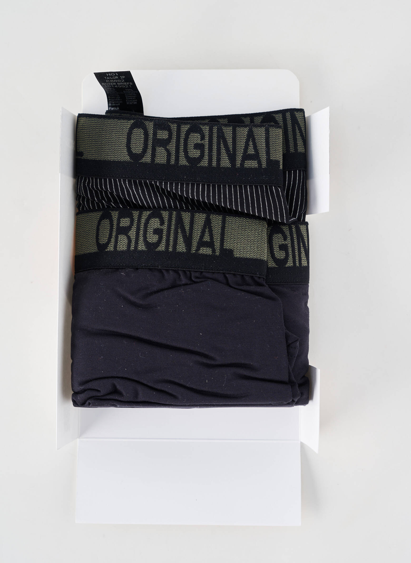 Boxer imprimé fantaisie noir HOM homme
