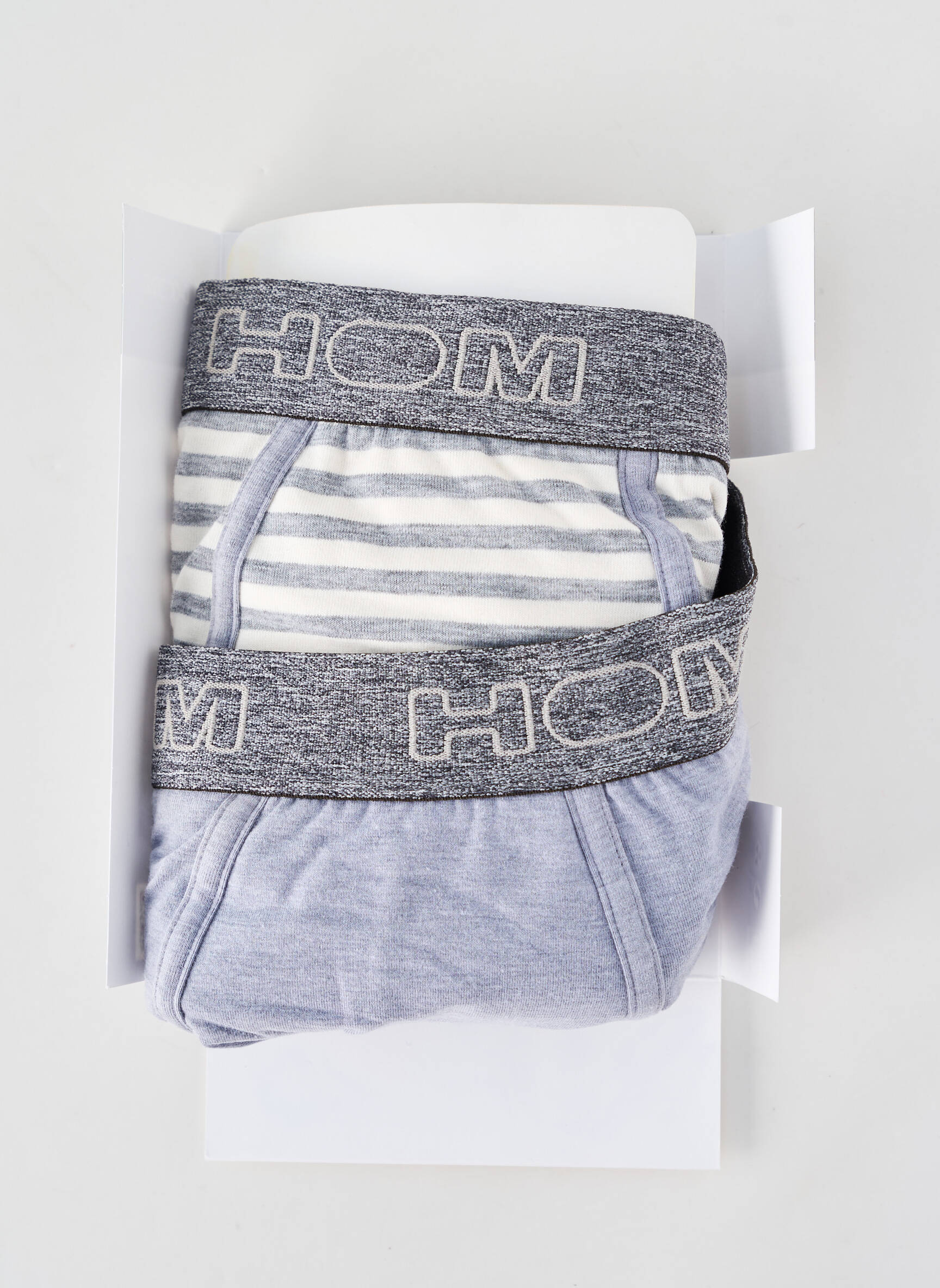Boxer stretch gris HOM homme