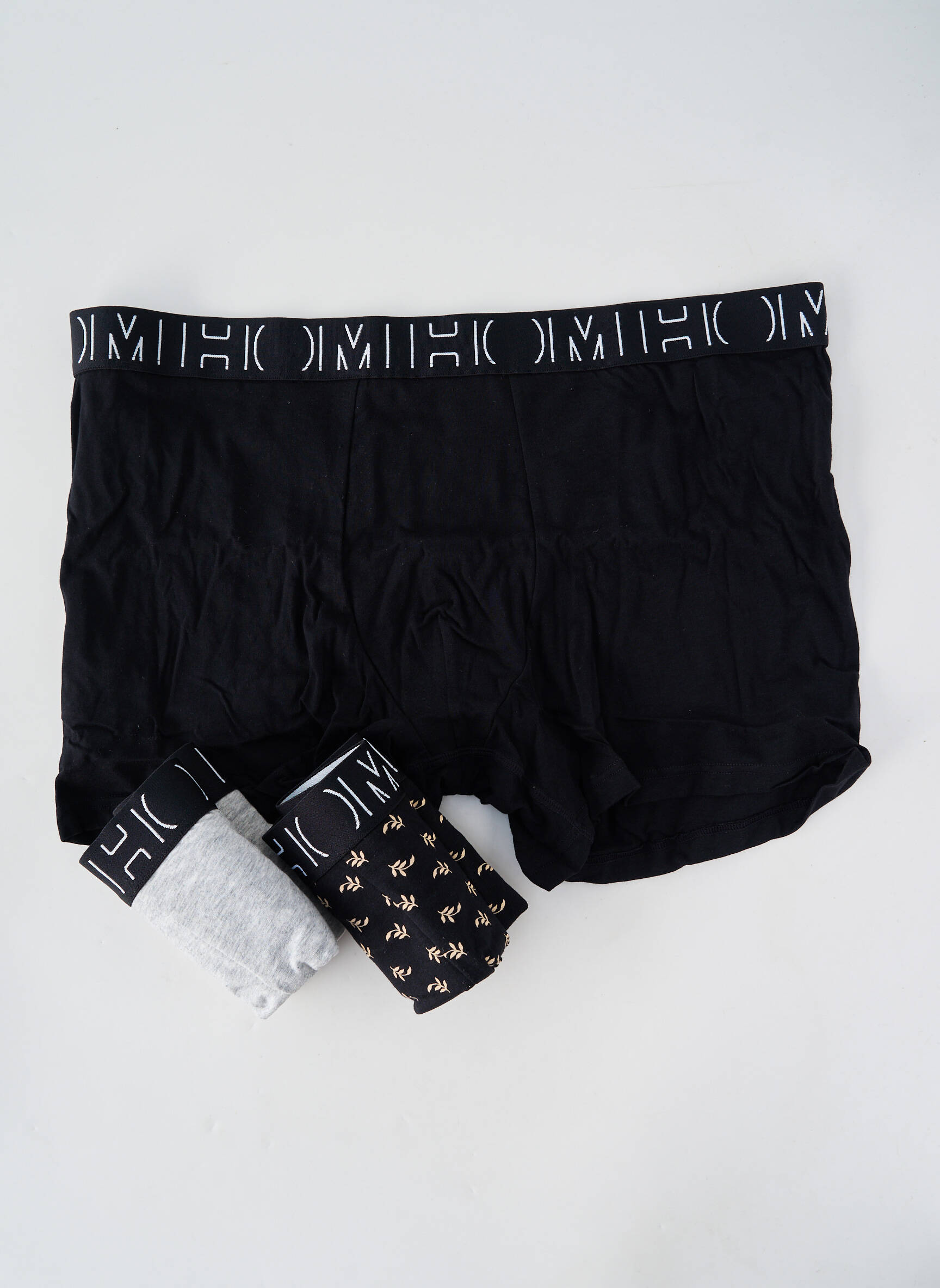Boxer stretch noir HOM homme