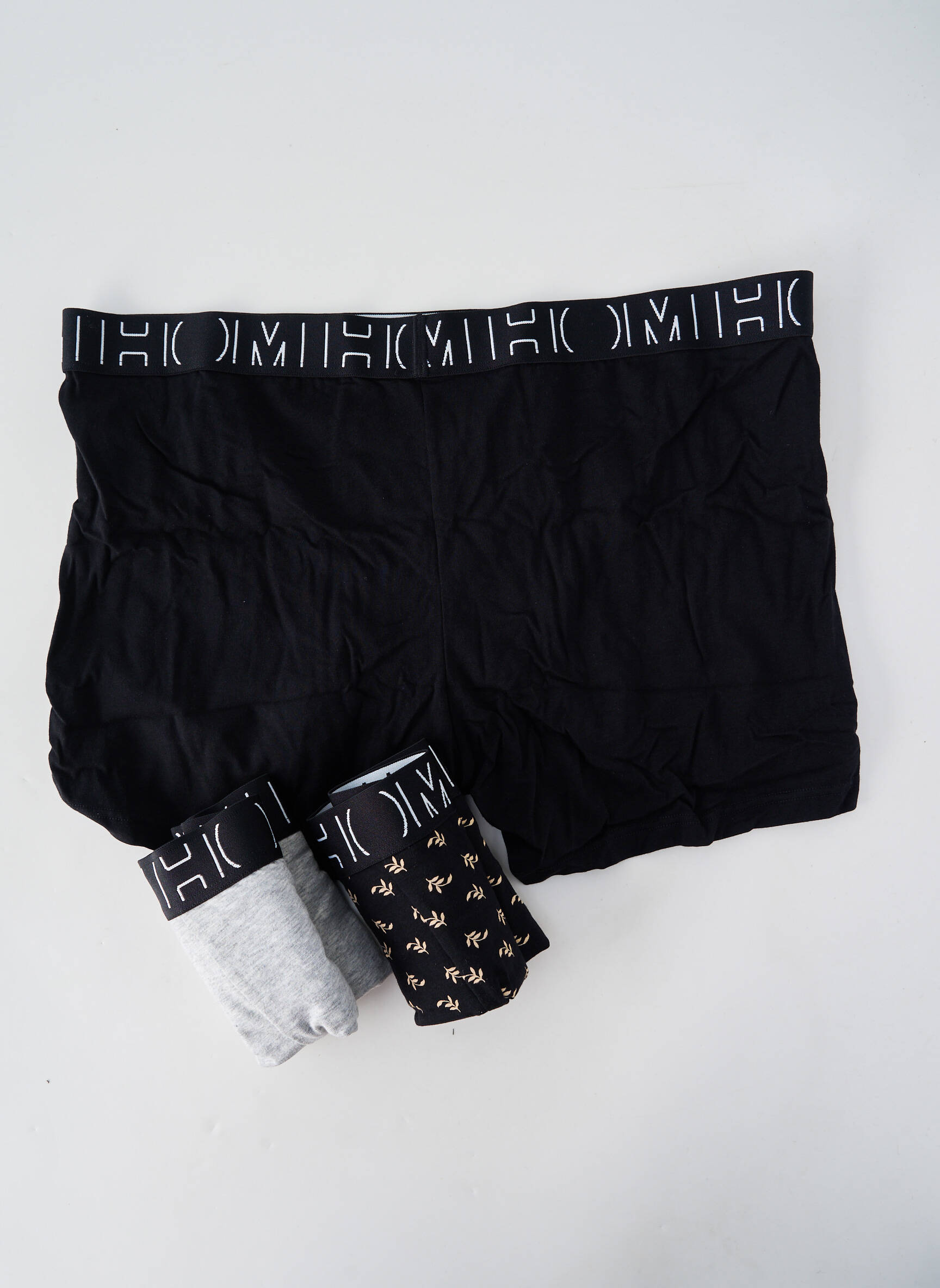 Boxer stretch noir HOM homme