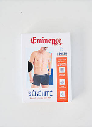 Boxer stretch noir EMINENCE homme