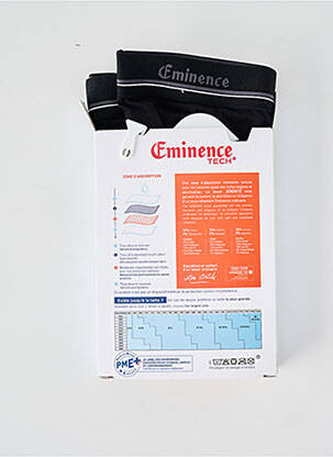 Boxer stretch noir EMINENCE homme