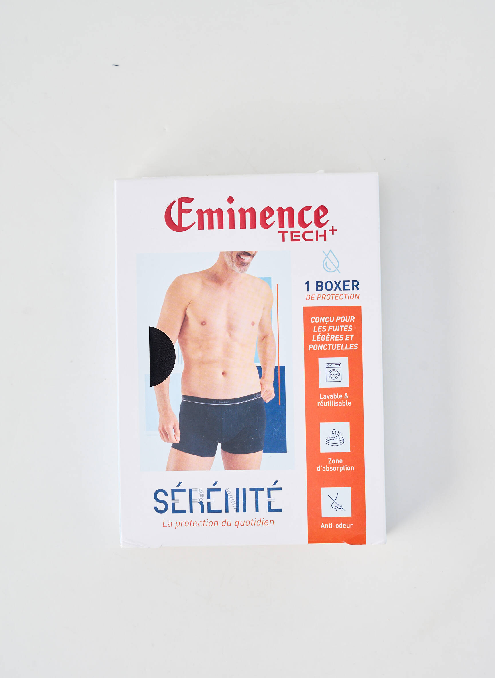 Boxer stretch noir EMINENCE homme