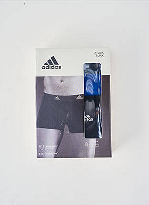 Boxer stretch noir ADIDAS homme