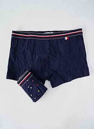 Boxer imprimé fantaisie bleu EMINENCE homme