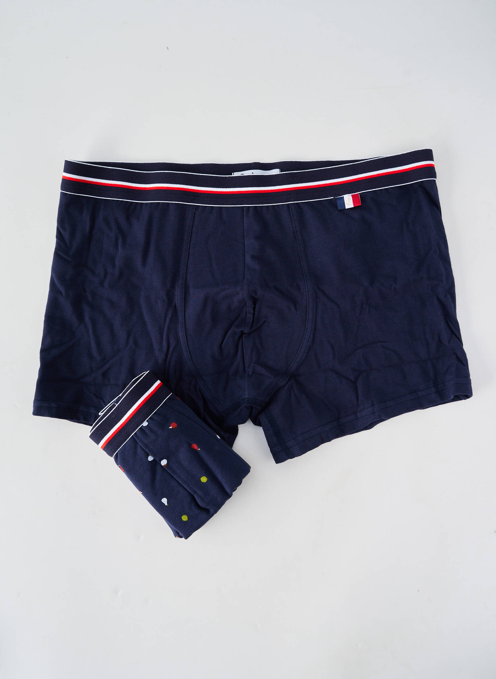 Boxer imprimé fantaisie bleu EMINENCE homme