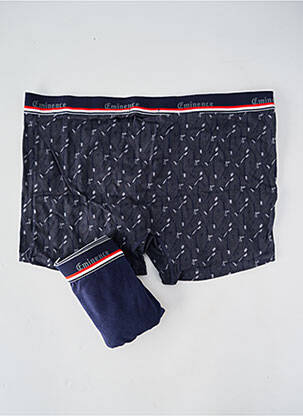 Boxer tissage jersey bleu EMINENCE homme