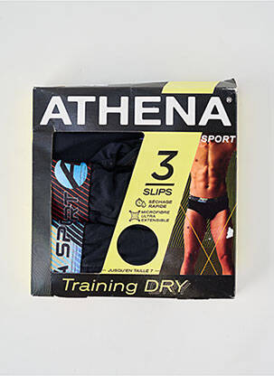 Slip stretch noir ATHENA homme