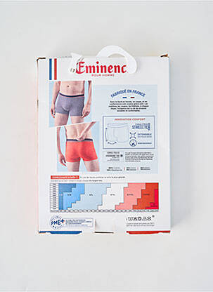Boxer tissage jersey bleu EMINENCE homme