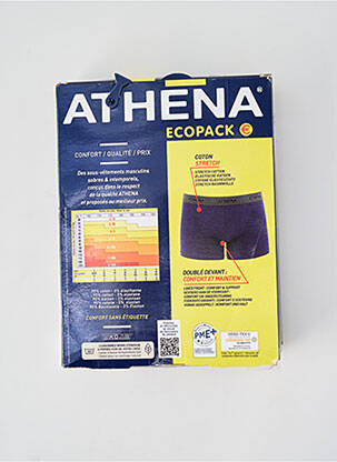 Boxer stretch gris ATHENA homme