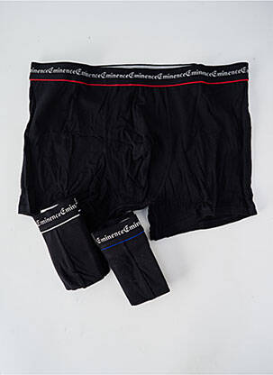 Boxer stretch noir EMINENCE homme