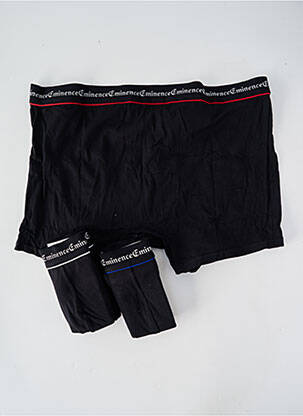 Boxer stretch noir EMINENCE homme