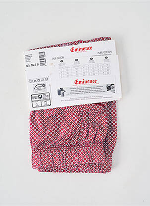 Caleçon stretch rouge EMINENCE homme