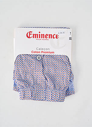 Caleçon stretch bleu EMINENCE homme