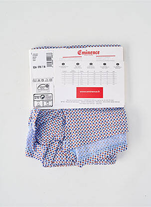 Caleçon stretch bleu EMINENCE homme