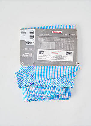 Caleçon imprimé fantaisie bleu EMINENCE homme
