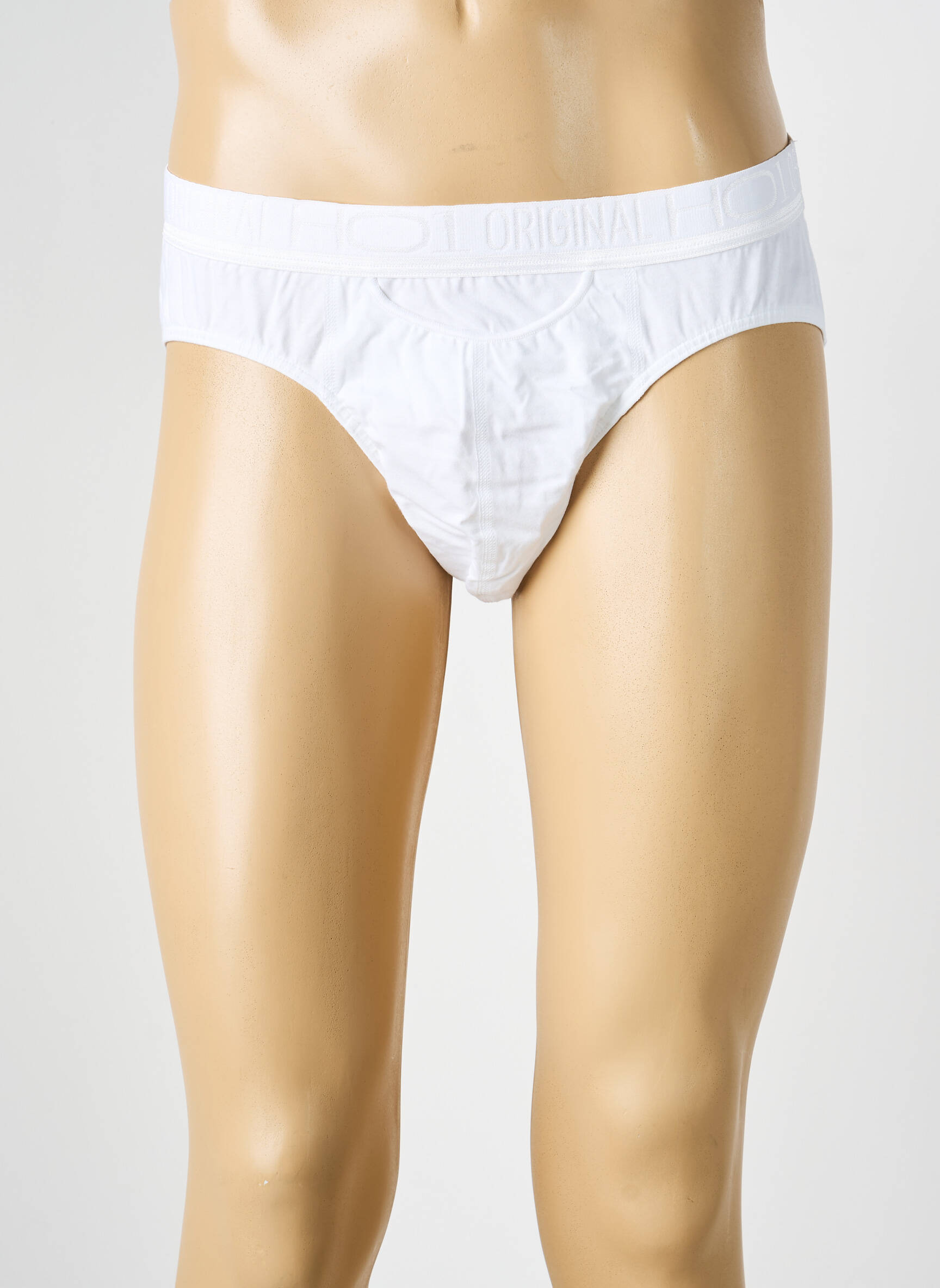 Slip stretch blanc HOM homme