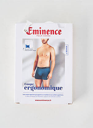 Boxer stretch blanc EMINENCE homme