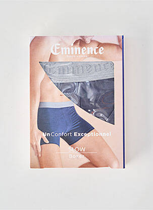 Boxer stretch gris EMINENCE homme