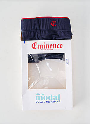 Slip stretch bleu EMINENCE homme