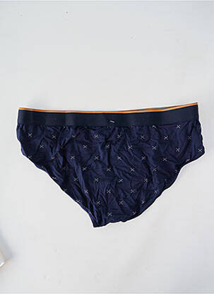 Slip imprimé fantaisie bleu EMINENCE homme