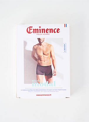 Boxer stretch bleu EMINENCE homme
