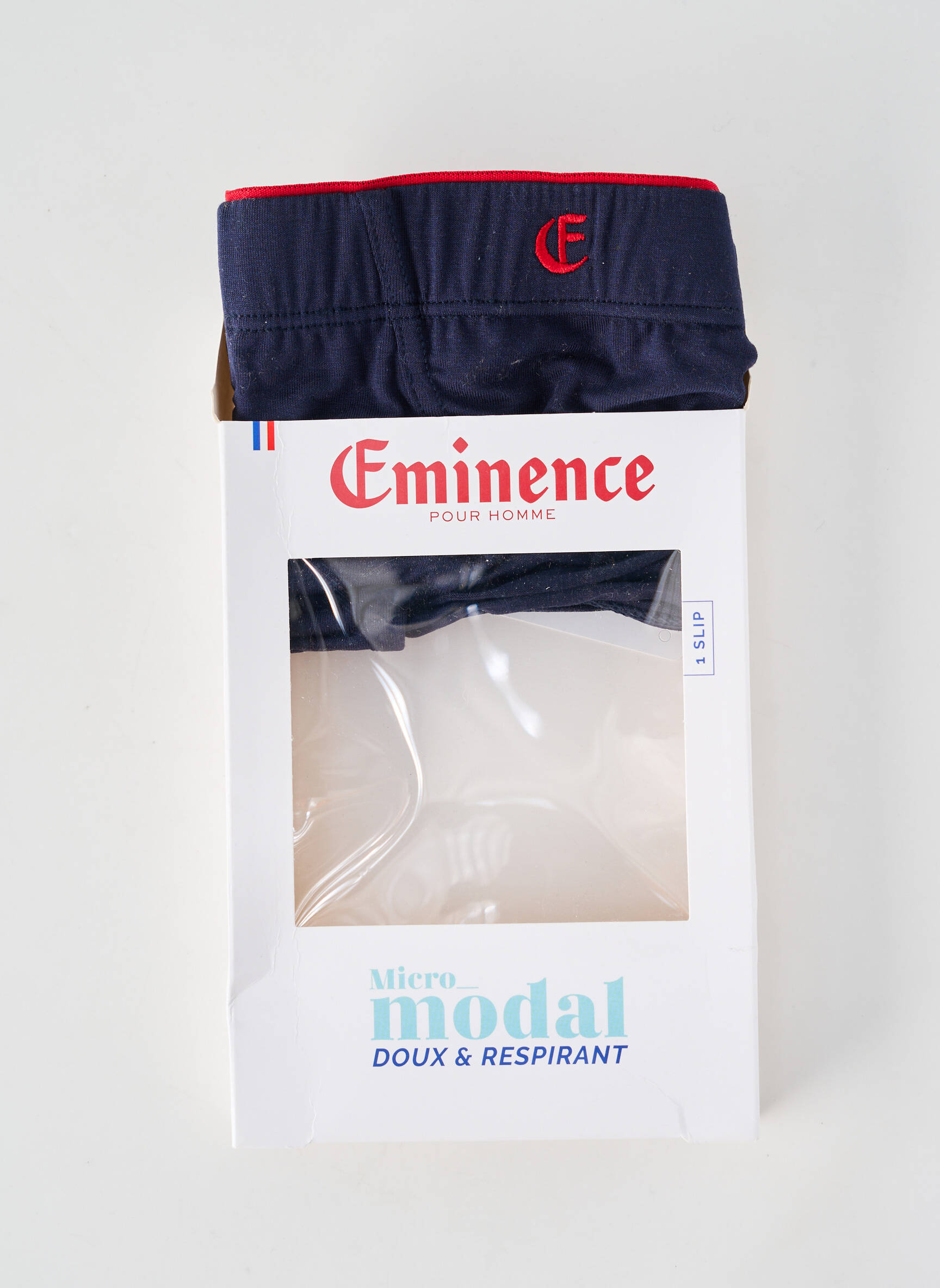 Slip stretch bleu EMINENCE homme