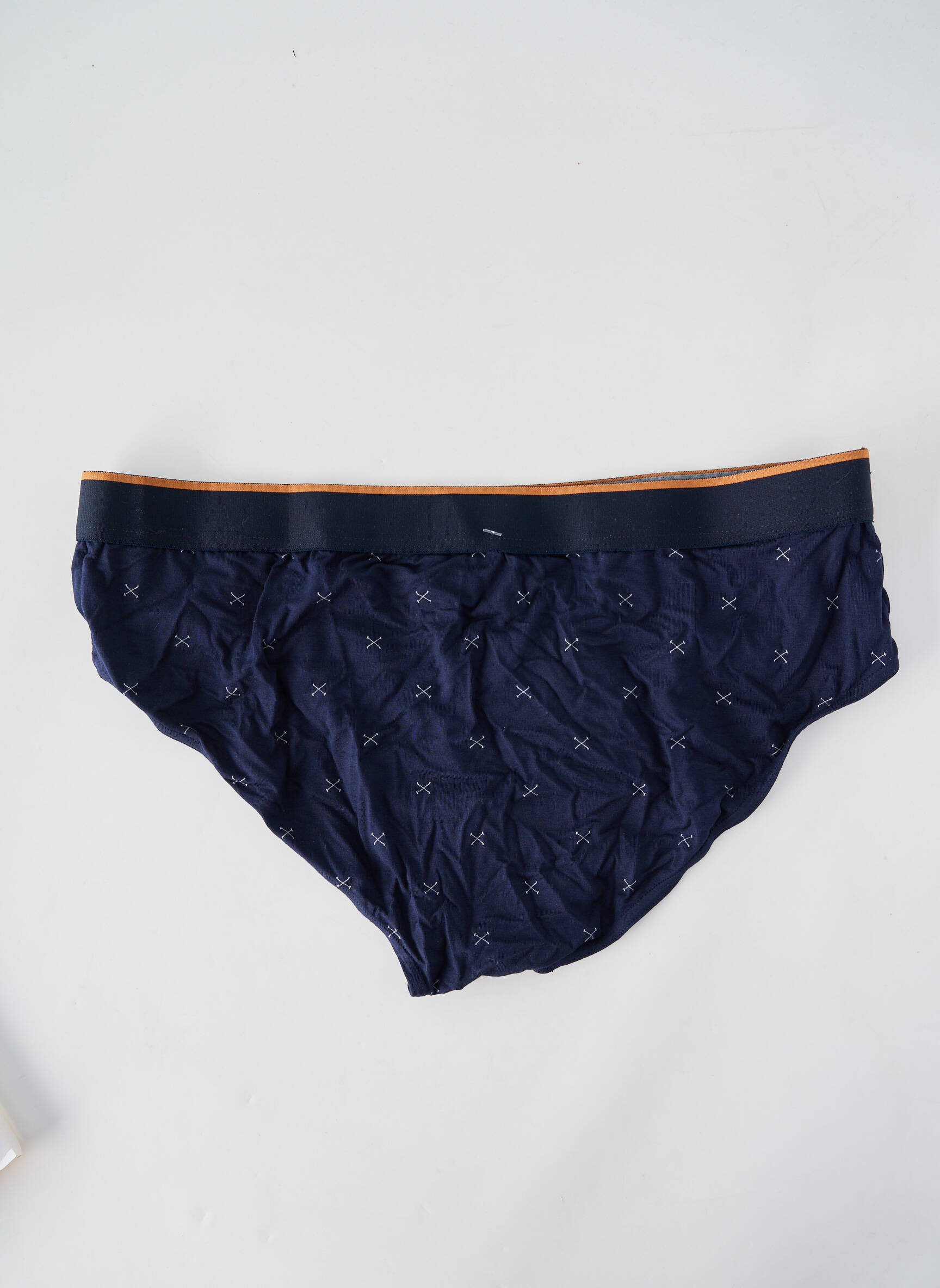 Slip imprimé fantaisie bleu EMINENCE homme