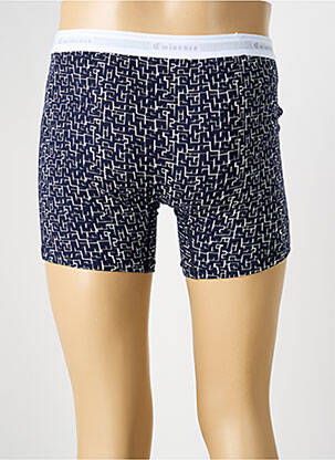 Boxer imprimé fantaisie bleu EMINENCE homme
