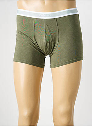 Boxer stretch vert EMINENCE homme
