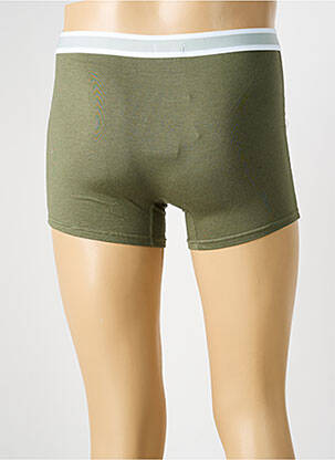 Boxer stretch vert EMINENCE homme