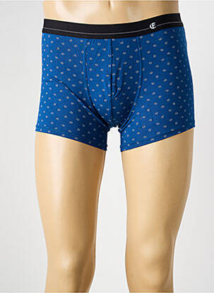Boxer imprimé fantaisie bleu EMINENCE homme