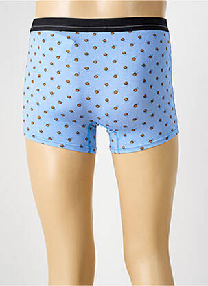 Boxer imprimé fantaisie bleu EMINENCE homme