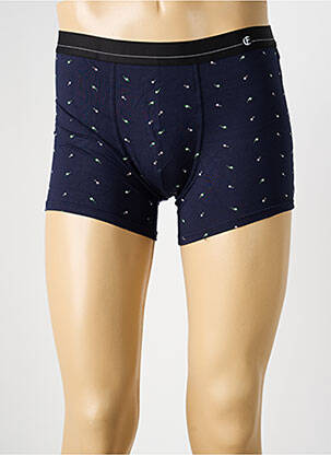 Boxer imprimé fantaisie bleu EMINENCE homme