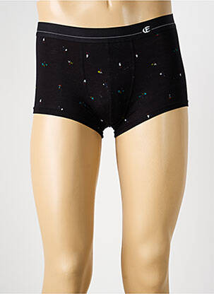 Boxer imprimé fantaisie noir EMINENCE homme