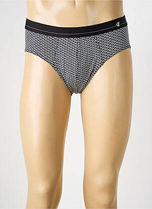 Slip imprimé fantaisie noir EMINENCE homme