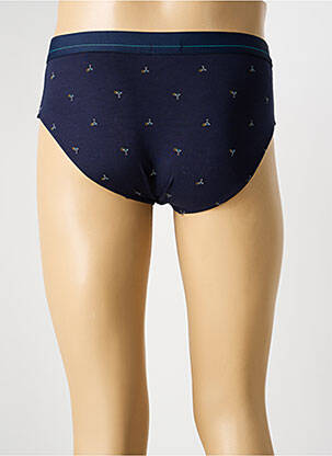 Slip imprimé fantaisie bleu EMINENCE homme